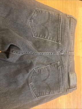Levi's Women's Charcoal High-Rise Back-Pocket Jeans